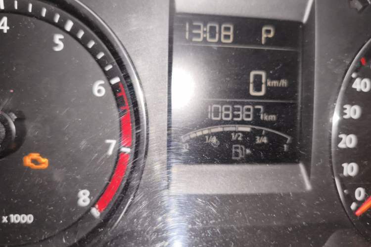 Used Volkswagen Polo 2014 1.6L Automatic 30th Anniversary Edition Odometer Close Up