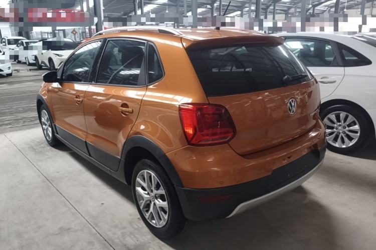 Used Volkswagen Polo 2014 1.6L Cross Polo Automatic Rear Left 45 Deg