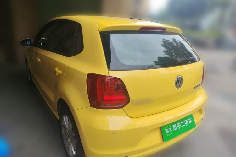 Used Volkswagen Polo 2014 1.6L Automatic Comfort Edition Rear Left 45 Deg