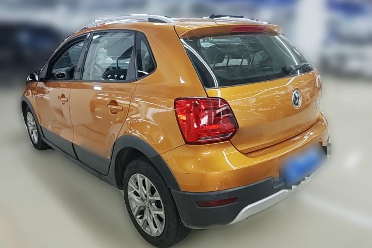 Used Volkswagen Polo 2014 1.6L Automatic Luxury Edition Rear Left 45 Deg