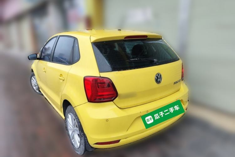Used Volkswagen Polo 2014 1.6L Automatic Comfort Edition Rear Left 45 Deg