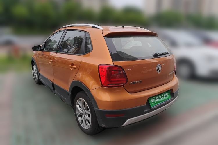 Used Volkswagen Polo 2014 1.6L Cross Polo Automatic Rear Left 45 Deg