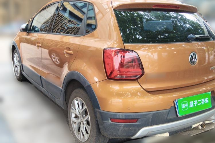 Used Volkswagen Polo 2014 1.6L Cross Polo Manual Rear Left 45 Deg