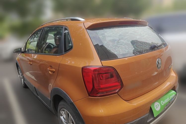Used Volkswagen Polo 2014 1.6L Cross Polo Automatic Rear Left 45 Deg