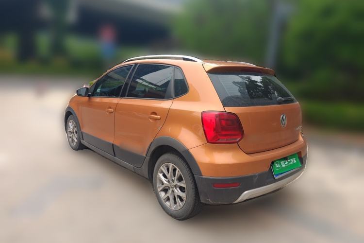Used Volkswagen Polo 2014 1.6L Cross Polo Automatic Rear Left 45 Deg
