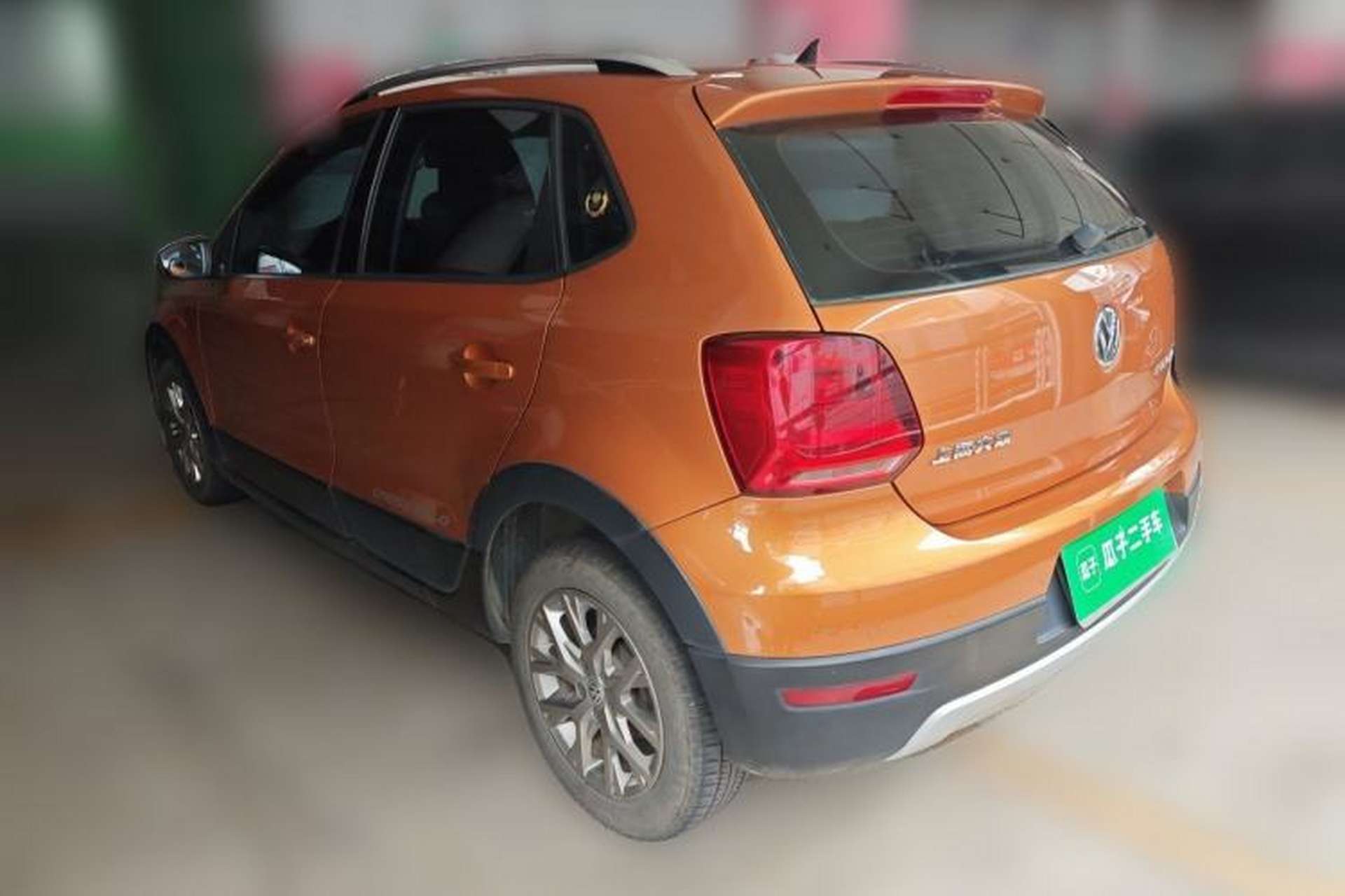 Used Volkswagen Polo 2014 1.6L Cross Polo Automatic Rear Left 45 Deg