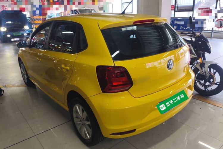 Used Volkswagen Polo 2014 1.6L Automatic Comfort Edition Rear Left 45 Deg