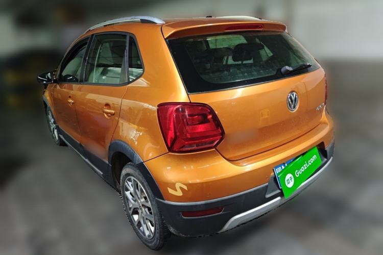 Used Volkswagen Polo 2014 1.6L Cross Polo Automatic Rear Left 45 Deg