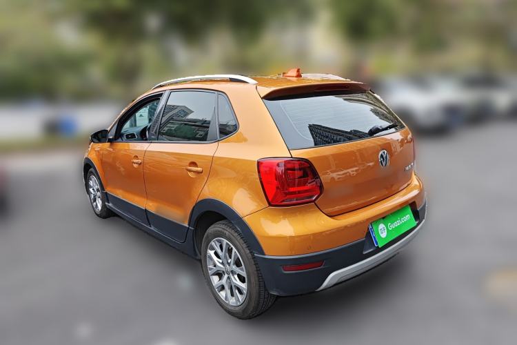 Used Volkswagen Polo 2014 1.6L Cross Polo Automatic Rear Left 45 Deg