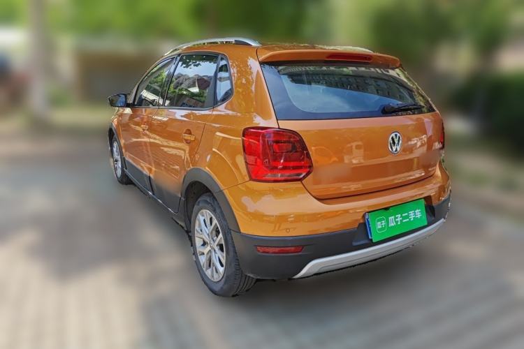 Used Volkswagen Polo 2014 1.6L Cross Polo Automatic Rear Left 45 Deg
