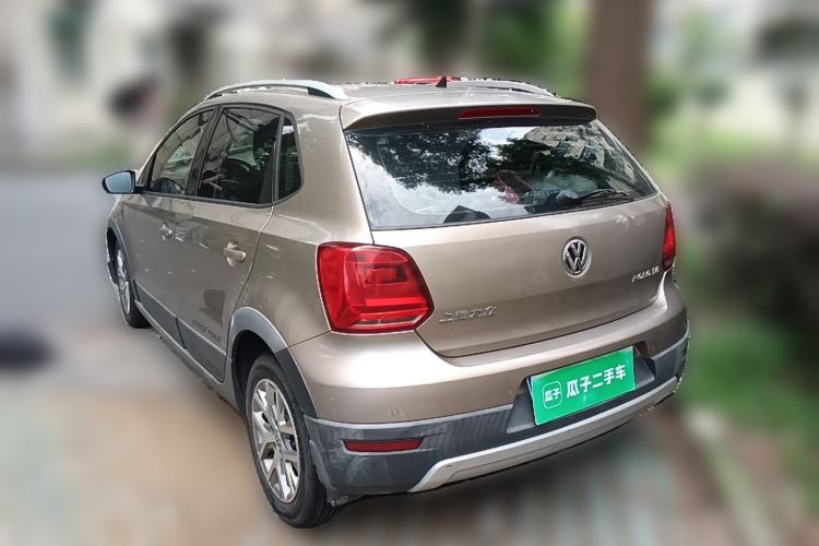Used Volkswagen Polo 2014 1.6L Cross Polo Automatic Rear Left 45 Deg