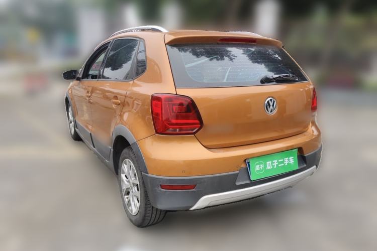 Used Volkswagen Polo 2014 1.6L Cross Polo Automatic Rear Left 45 Deg
