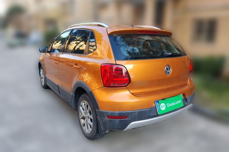 Used Volkswagen Polo 2014 1.6L Cross Polo Automatic Rear Left 45 Deg