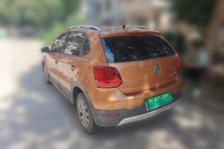 Used Volkswagen Polo 2014 1.6L Cross Polo Automatic Rear Left 45 Deg