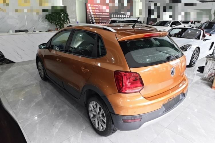 Used Volkswagen Polo 2014 1.6L Cross Polo Automatic Rear Left 45 Deg