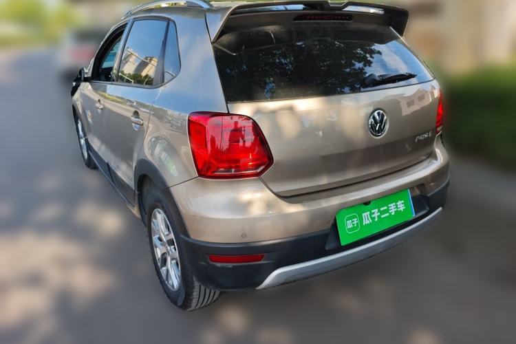 Used Volkswagen Polo 2014 1.6L Cross Polo Automatic Rear Left 45 Deg