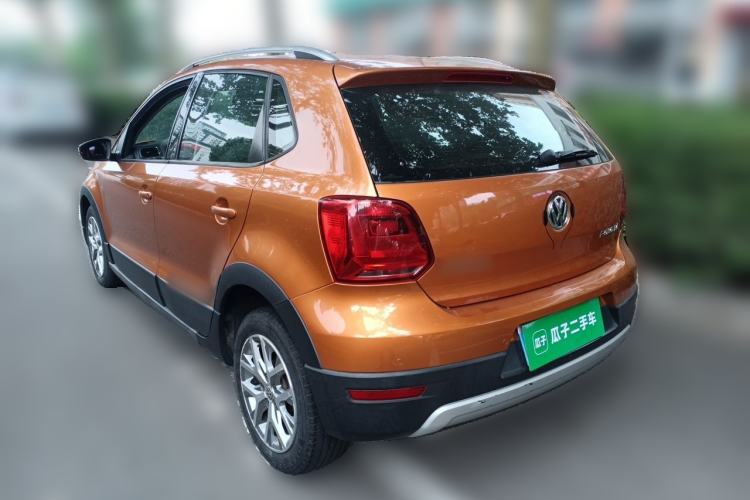 Used Volkswagen Polo 2014 1.6L Cross Polo Automatic Rear Left 45 Deg