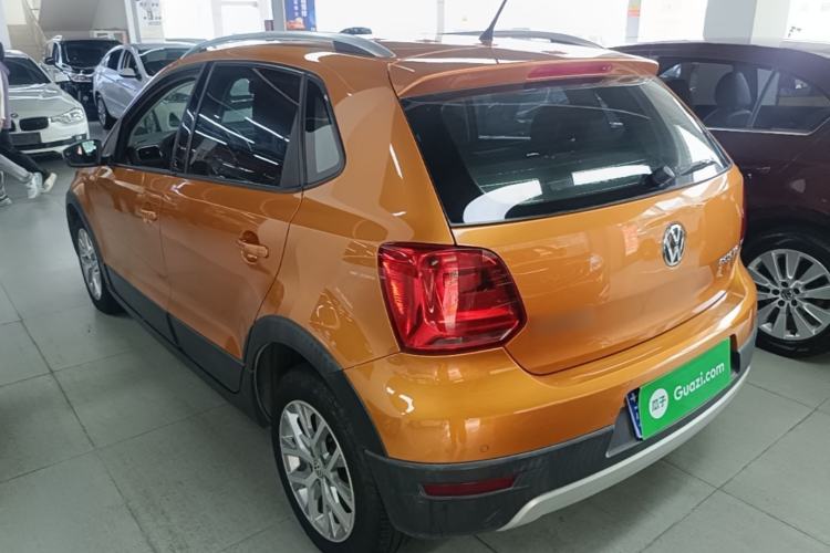 Used Volkswagen Polo 2014 1.6L Cross Polo Automatic Rear Left 45 Deg