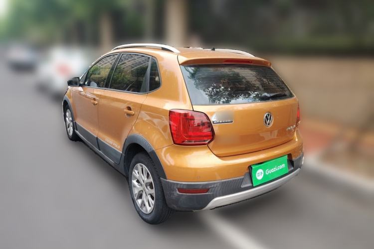 Used Volkswagen Polo 2014 1.6L Cross Polo Automatic Rear Left 45 Deg