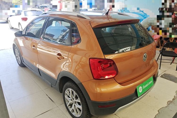 Used Volkswagen Polo 2014 1.6L Cross Polo Automatic Rear Left 45 Deg