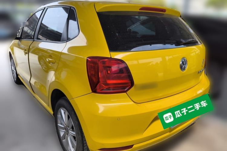 Used Volkswagen Polo 2014 1.6L Automatic Comfort Edition Rear Left 45 Deg