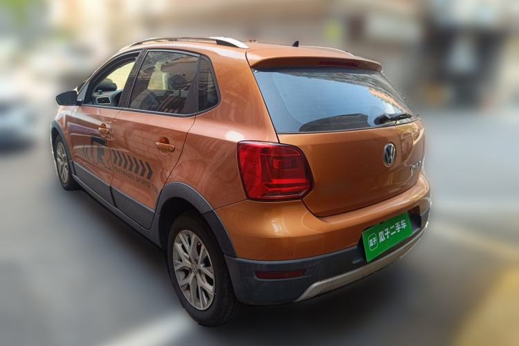 Used Volkswagen Polo 2014 1.6L Cross Polo Automatic Rear Left 45 Deg