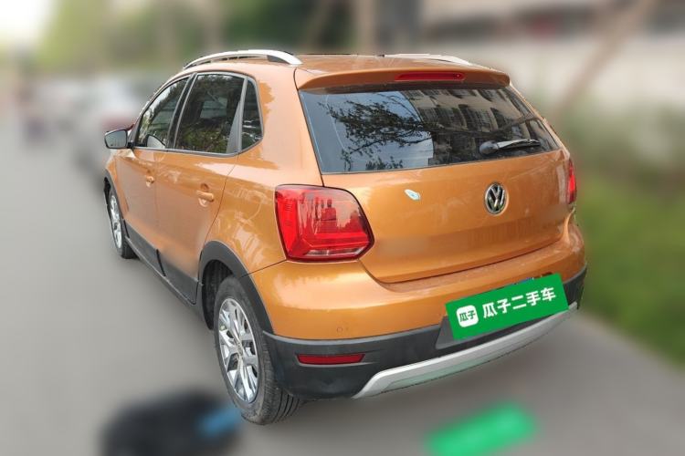 Used Volkswagen Polo 2014 1.6L Cross Polo Automatic Rear Left 45 Deg
