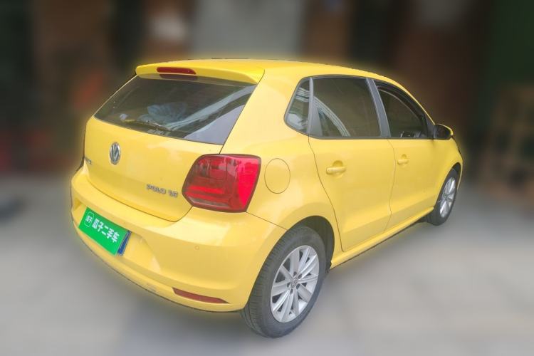 Used Volkswagen Polo 2014 1.6L Automatic Comfort Edition Rear Right 45 Deg