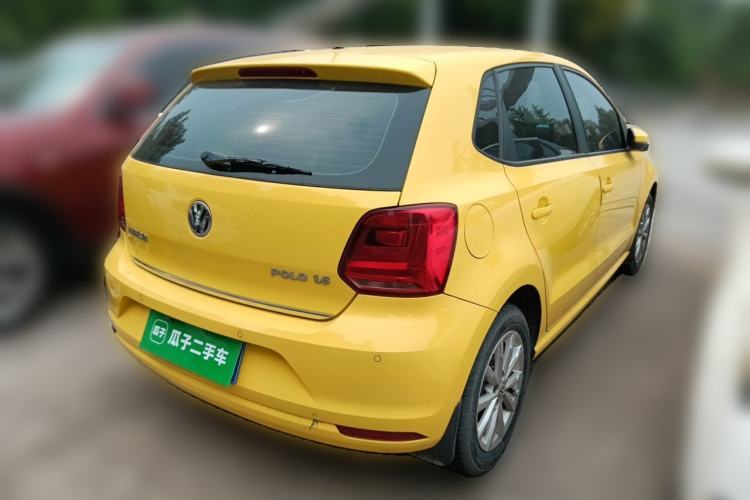 Used Volkswagen Polo 2014 1.6L Automatic Luxury Edition Rear Right 45 Deg