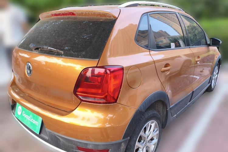 Used Volkswagen Polo 2014 1.6L Cross Polo Automatic Rear Right 45 Deg