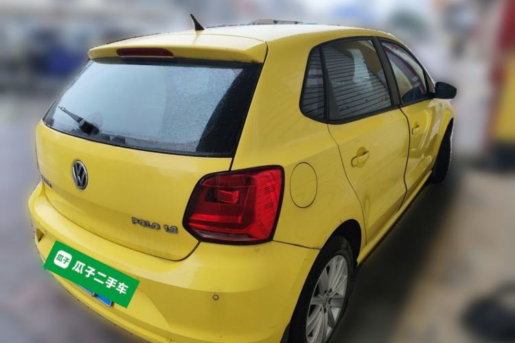 Used Volkswagen Polo 2014 1.6L Automatic Comfort Edition Rear Right 45 Deg