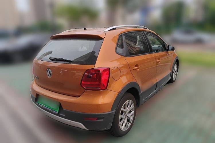 Used Volkswagen Polo 2014 1.6L Cross Polo Automatic Rear Right 45 Deg