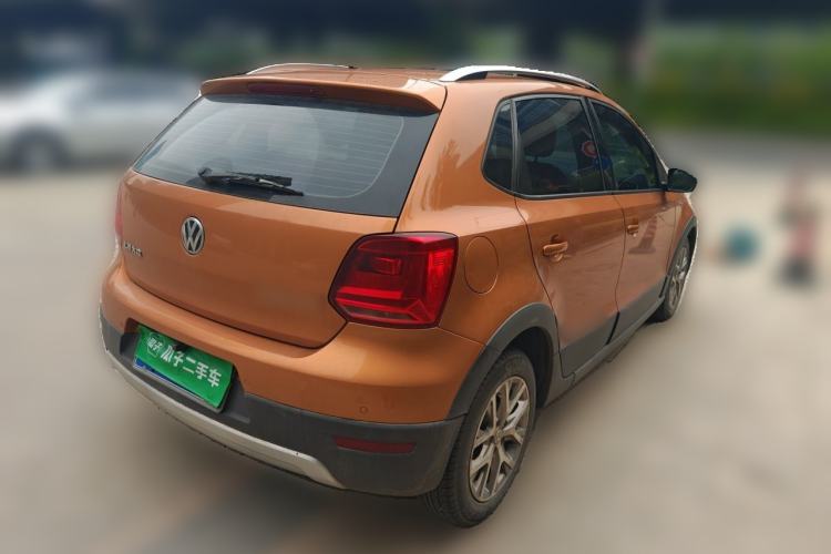 Used Volkswagen Polo 2014 1.6L Cross Polo Automatic Rear Right 45 Deg