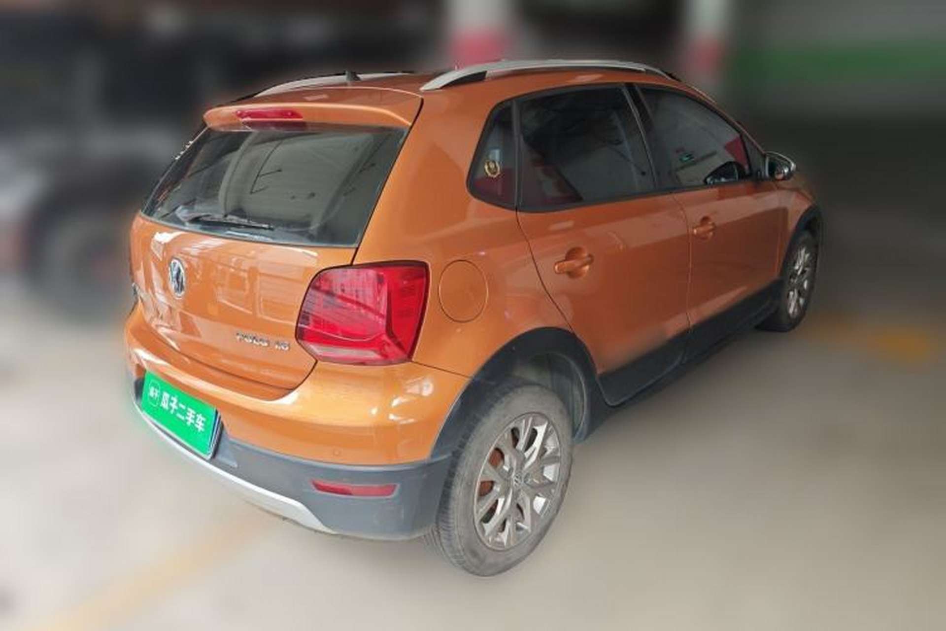Used Volkswagen Polo 2014 1.6L Cross Polo Automatic Rear Right 45 Deg