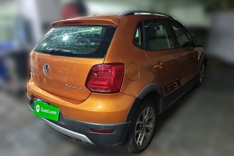 Used Volkswagen Polo 2014 1.6L Cross Polo Automatic Rear Right 45 Deg