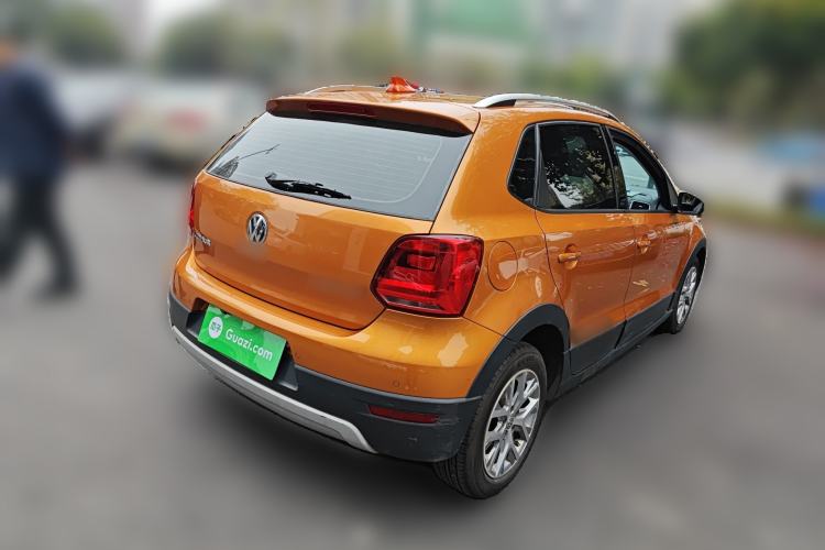 Used Volkswagen Polo 2014 1.6L Cross Polo Automatic Rear Right 45 Deg