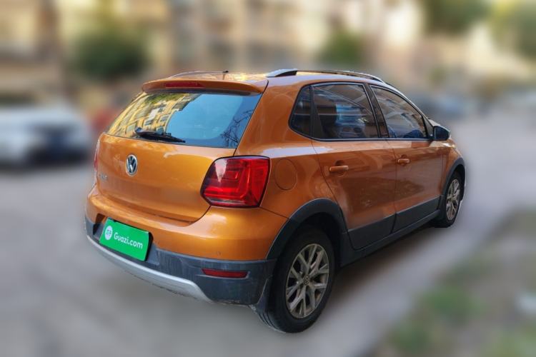Used Volkswagen Polo 2014 1.6L Cross Polo Automatic Rear Right 45 Deg