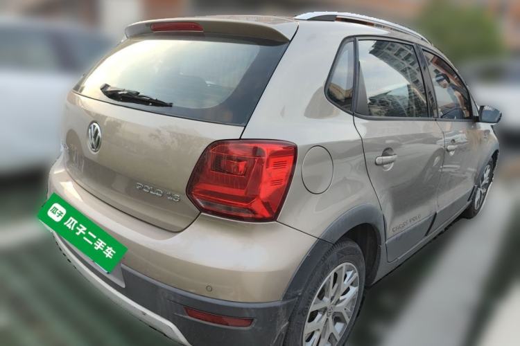 Used Volkswagen Polo 2014 1.6L Cross Polo Automatic Rear Right 45 Deg