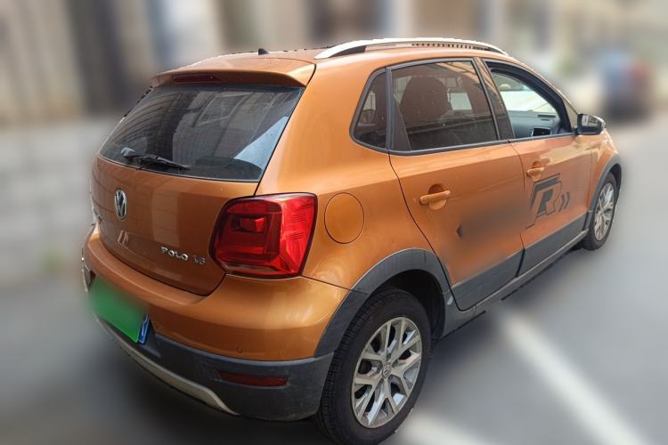 Used Volkswagen Polo 2014 1.6L Cross Polo Automatic Rear Right 45 Deg