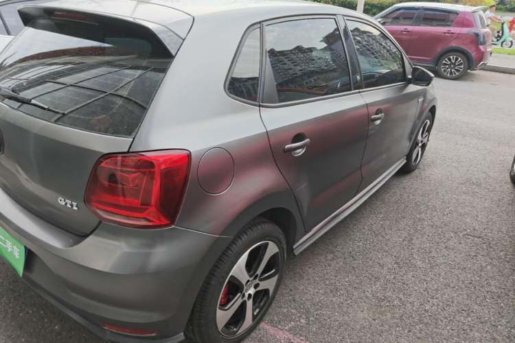 Used Volkswagen Polo 2015 1.4TSI GTI Rear Right 45 Deg