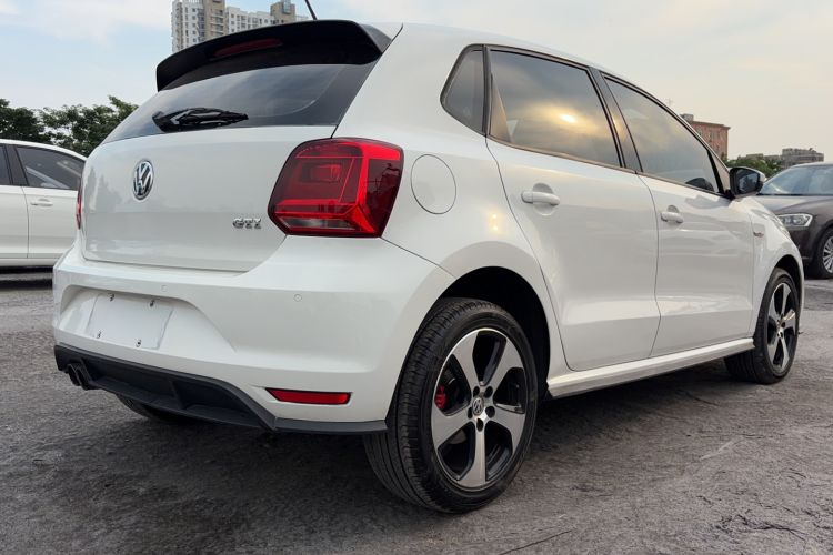 Used Volkswagen Polo 2015 1.4TSI GTI Rear Right 45 Deg