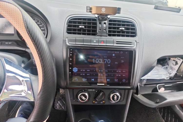 Used Volkswagen Polo 2016 1.4L Automatic Trendy Model Audio And AC Panel