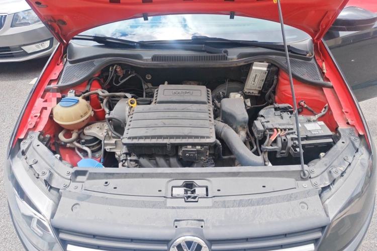 Used Volkswagen Polo 2016 1.4L Automatic Trendy Model Engine Bay