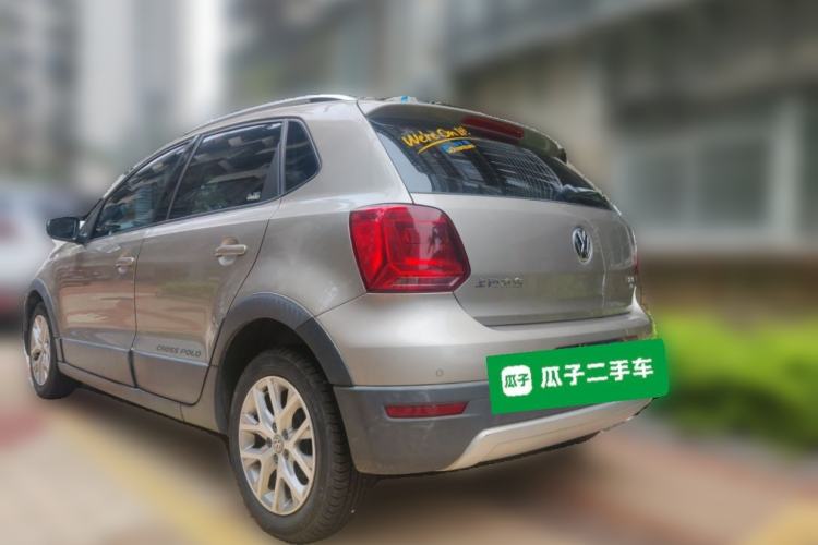 Used Volkswagen Polo 2016 1.6L Cross Polo Automatic Rear Left 45 Deg