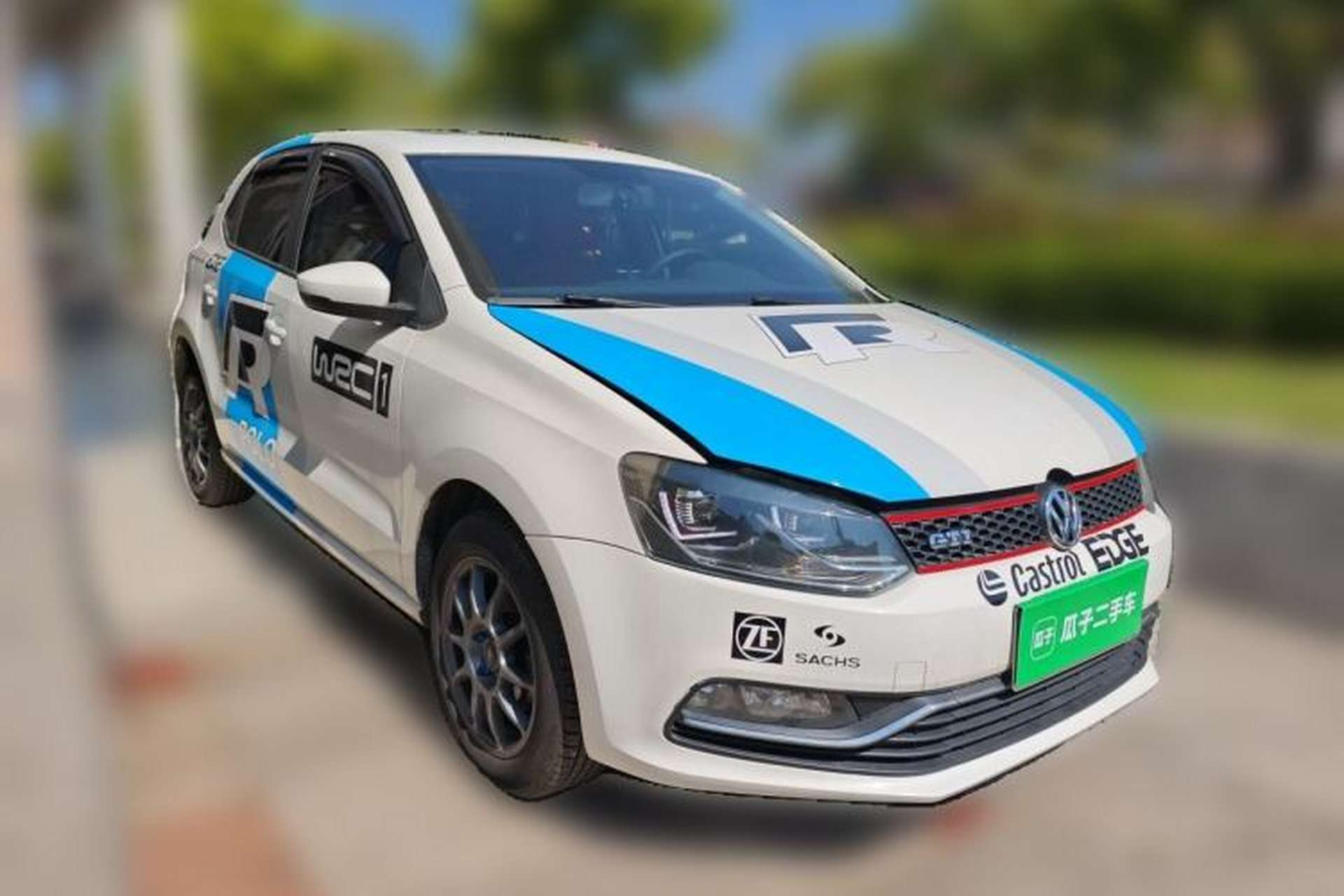 Used Volkswagen Polo 2016 1.6L Manual Comfort Model Front Right 45 Deg