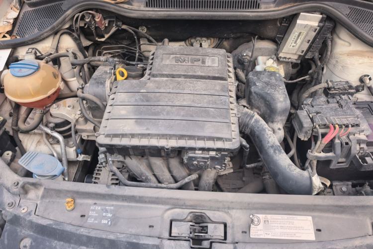 Used Volkswagen Polo 2016 1.4L Automatic Trendy Model Engine Bay