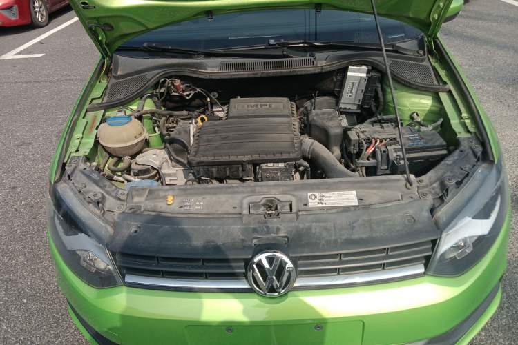 Used Volkswagen Polo 2016 1.4L Automatic Trendy Model Engine Bay