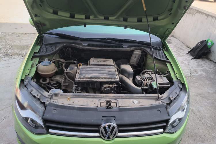 Used Volkswagen Polo 2016 1.4L Automatic Trendy Model Engine Bay