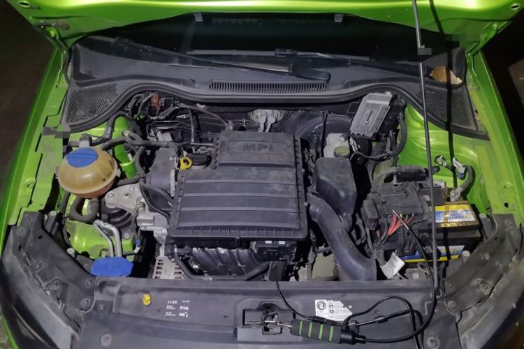 Used Volkswagen Polo 2016 1.4L Automatic Trendy Model Engine Bay