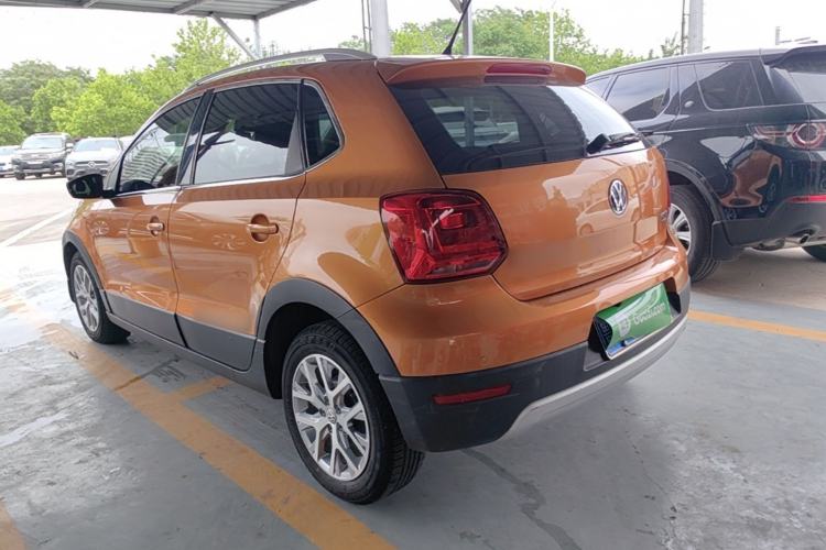 Used Volkswagen Polo 2016 1.6L Cross Polo Automatic Rear Left 45 Deg